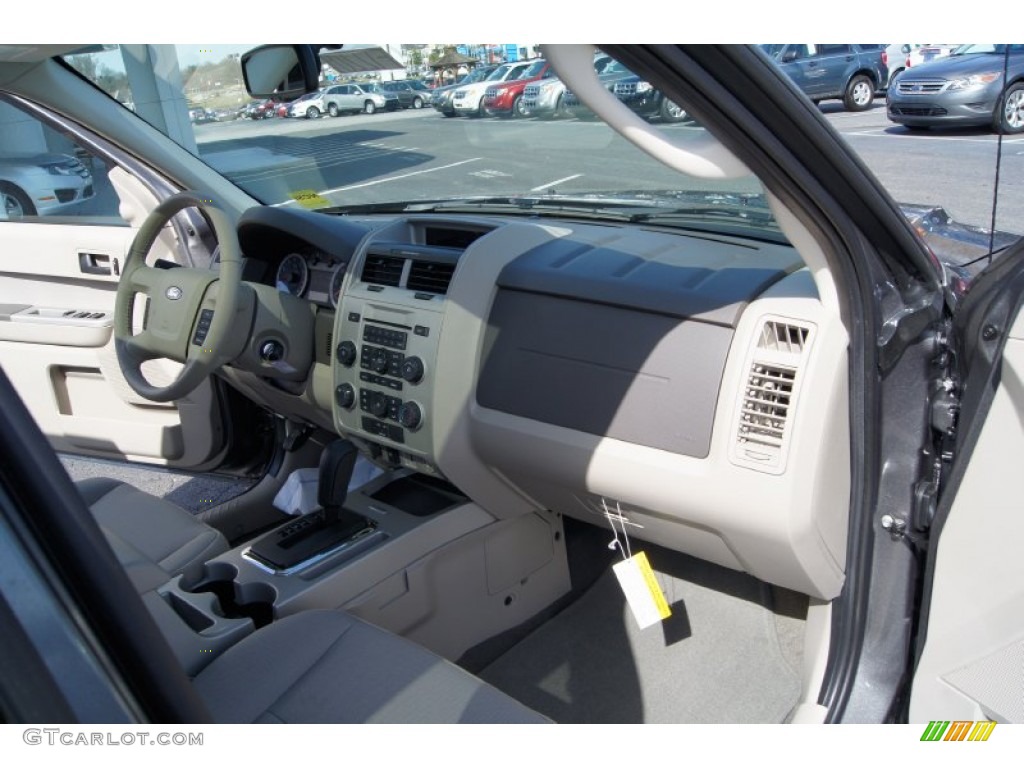 2012 Escape XLT V6 - Sterling Gray Metallic / Stone photo #13