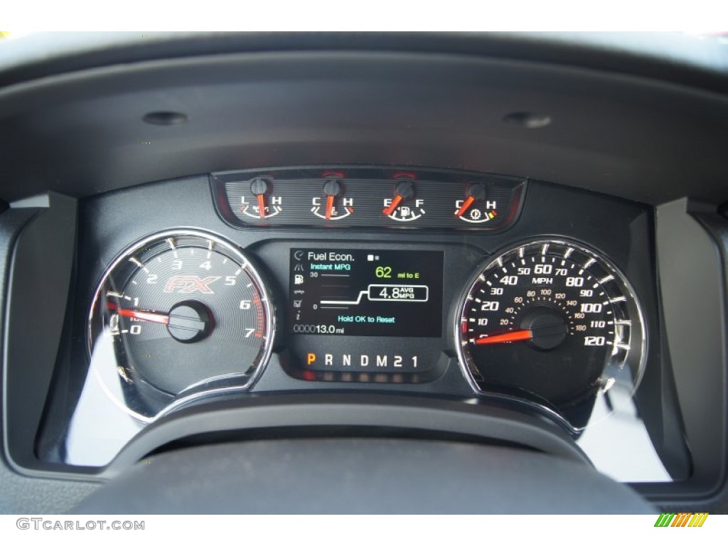 2012 Ford F150 FX2 SuperCrew Gauges Photo #61705704