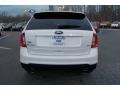 2012 White Platinum Metallic Tri-Coat Ford Edge SEL  photo #4