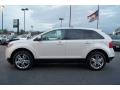 2012 White Platinum Metallic Tri-Coat Ford Edge SEL  photo #5