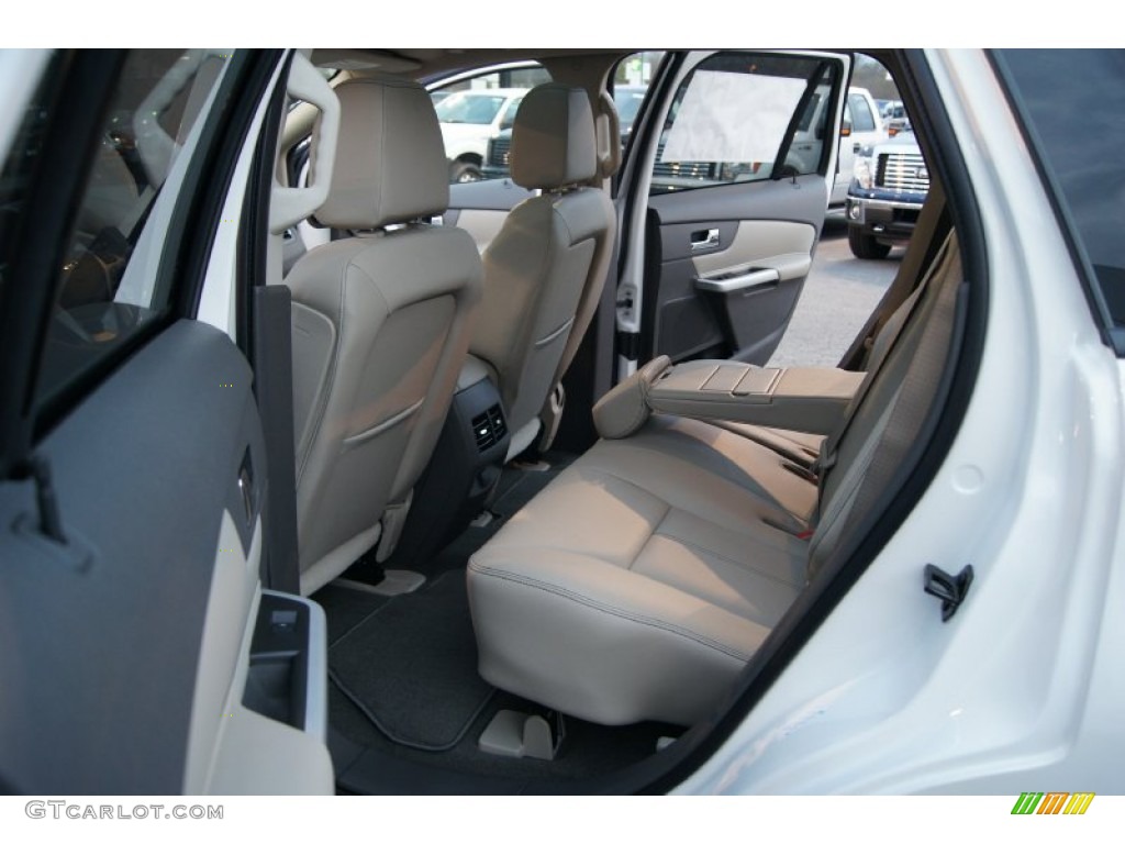 2012 Edge SEL - White Platinum Metallic Tri-Coat / Medium Light Stone photo #9
