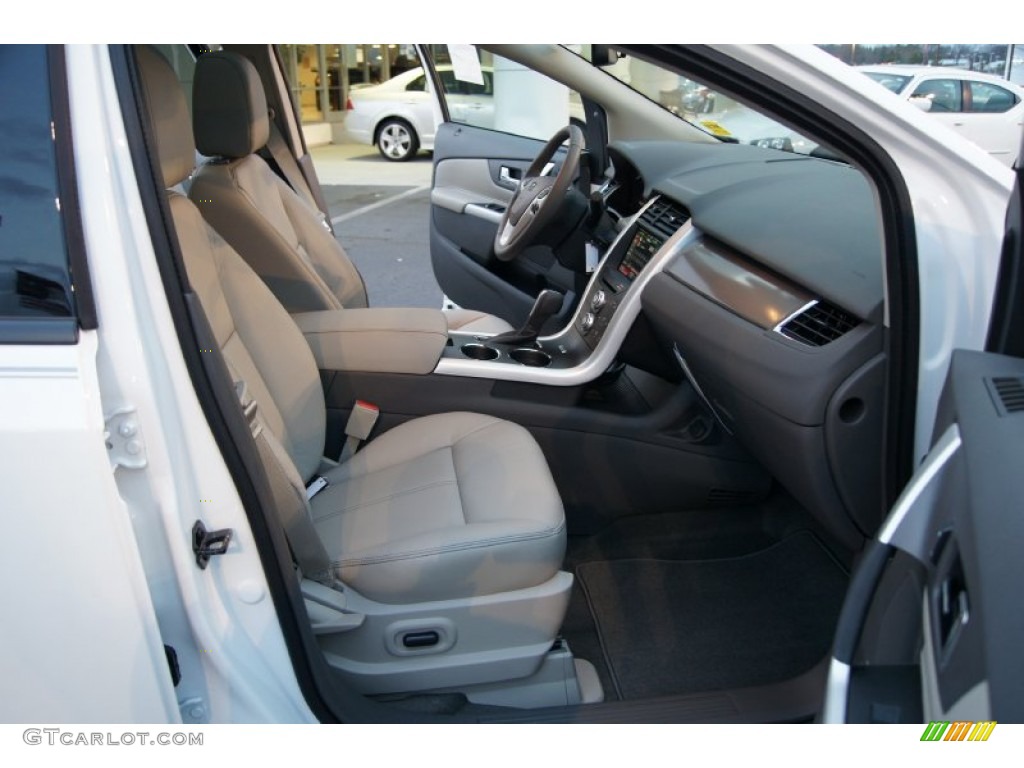 2012 Edge SEL - White Platinum Metallic Tri-Coat / Medium Light Stone photo #15
