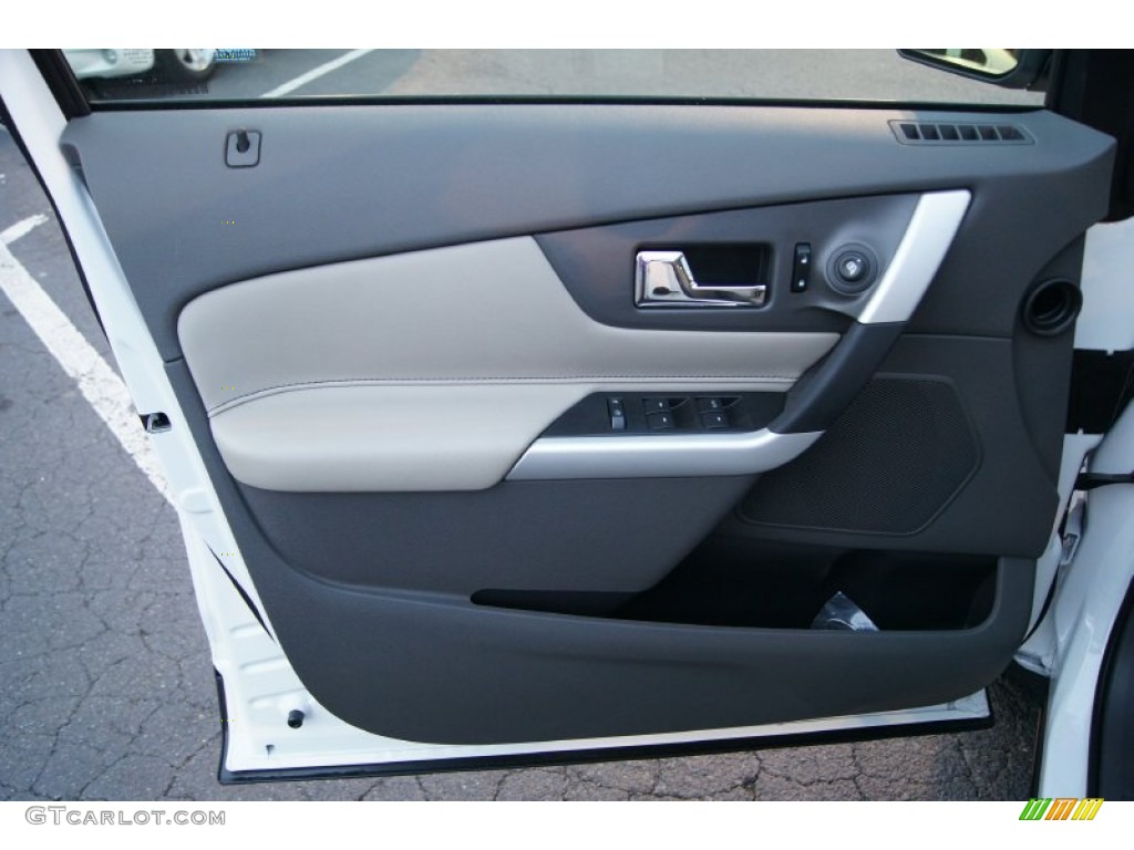 2012 Edge SEL - White Platinum Metallic Tri-Coat / Medium Light Stone photo #22
