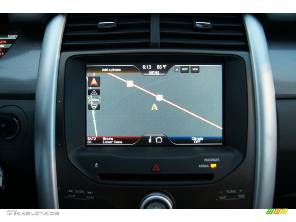 2012 Edge SEL - White Platinum Metallic Tri-Coat / Medium Light Stone photo #30