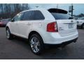2012 White Platinum Metallic Tri-Coat Ford Edge SEL  photo #40