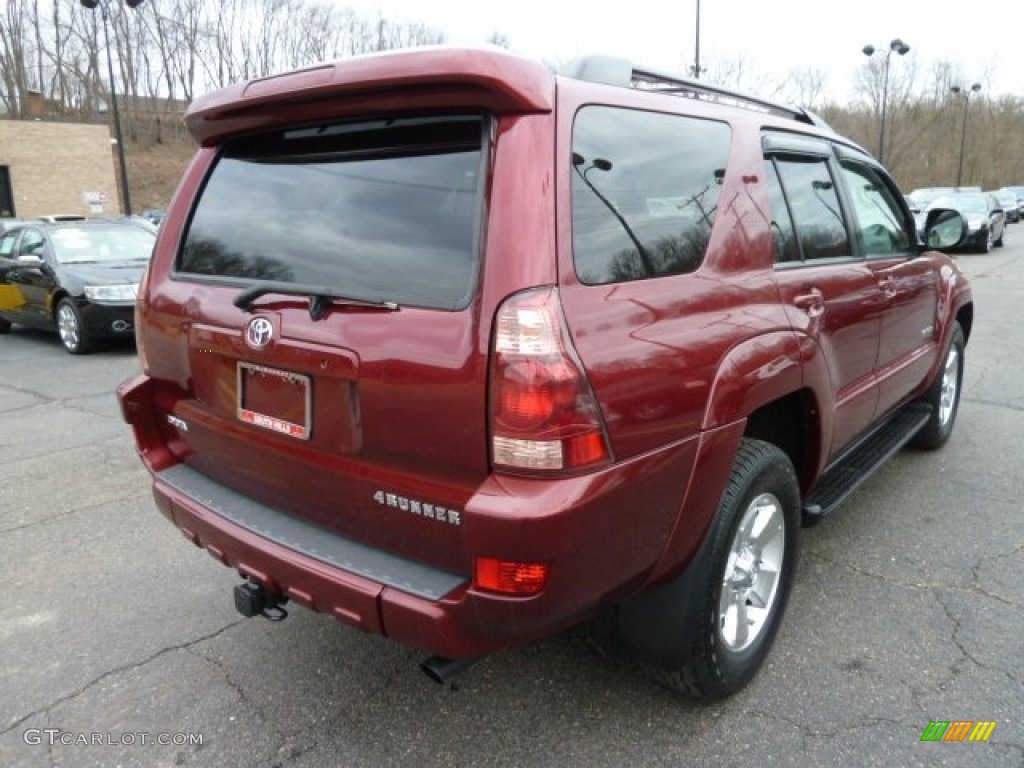 2005 4Runner SR5 4x4 - Salsa Red Pearl / Taupe photo #4