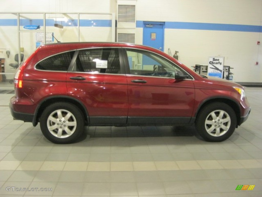 2008 CR-V EX 4WD - Tango Red Pearl / Gray photo #4