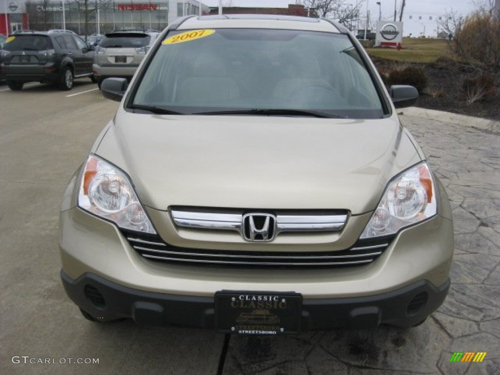 2007 CR-V EX 4WD - Borrego Beige Metallic / Ivory photo #2