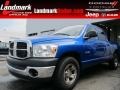 2008 Electric Blue Pearl Dodge Ram 1500 SXT Quad Cab  photo #1