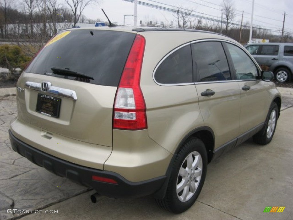 2007 CR-V EX 4WD - Borrego Beige Metallic / Ivory photo #5