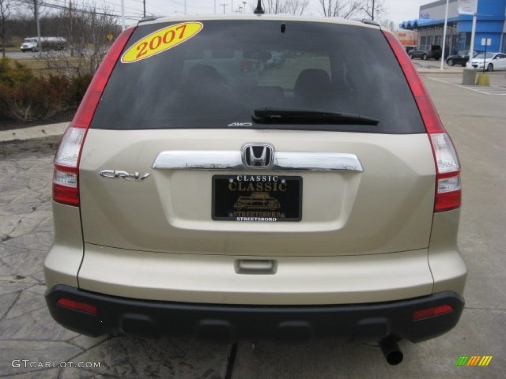 2007 CR-V EX 4WD - Borrego Beige Metallic / Ivory photo #6