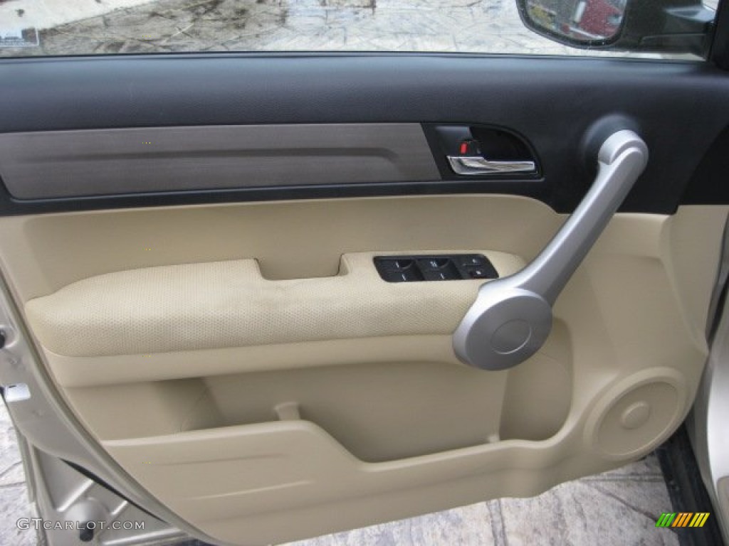 2007 CR-V EX 4WD - Borrego Beige Metallic / Ivory photo #9