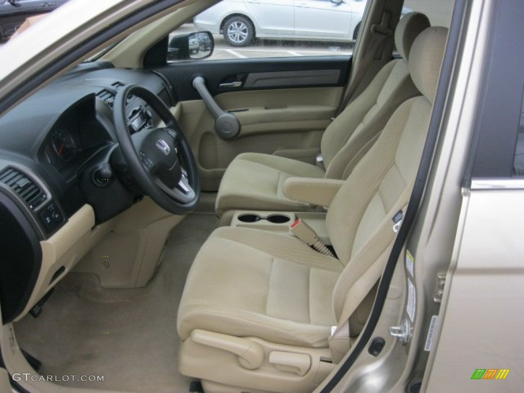 2007 CR-V EX 4WD - Borrego Beige Metallic / Ivory photo #11