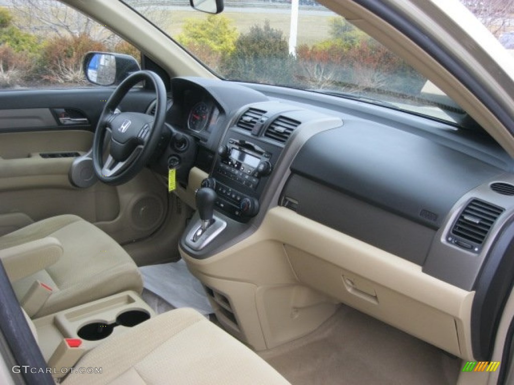 2007 CR-V EX 4WD - Borrego Beige Metallic / Ivory photo #19