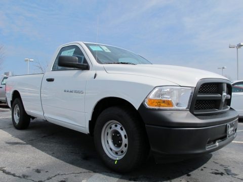 2012 Dodge Ram 1500 ST Regular Cab Data, Info and Specs