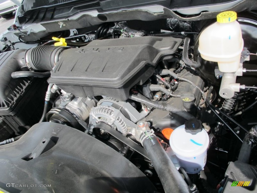 2012 Dodge Ram 1500 ST Regular Cab 4.7 Liter SOHC 16-Valve Flex-Fuel V8 Engine Photo #61707501