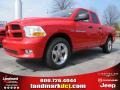 2012 Flame Red Dodge Ram 1500 Express Quad Cab  photo #1