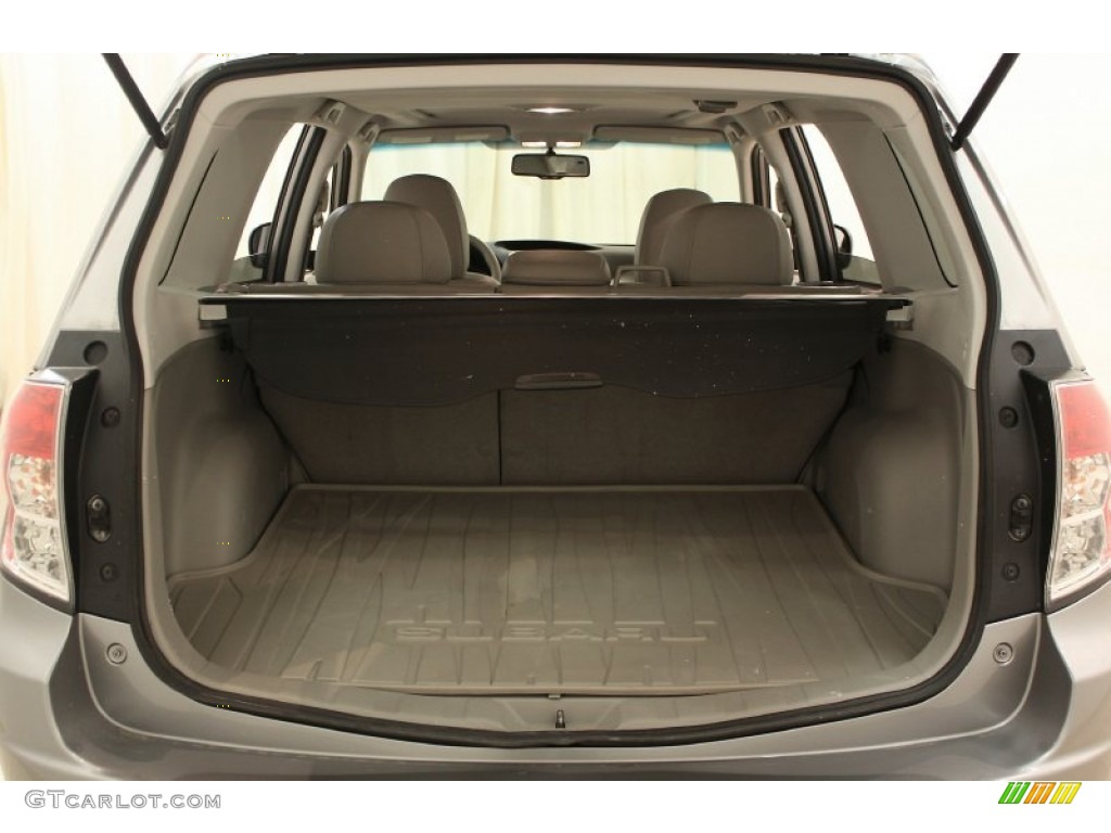 2009 Forester 2.5 X Limited - Steel Silver Metallic / Platinum photo #28