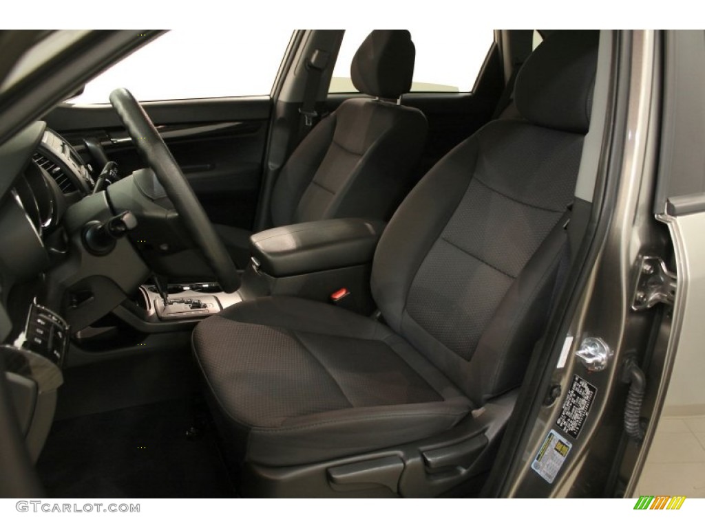 2011 Sorento LX V6 AWD - Titanium Silver / Black photo #7