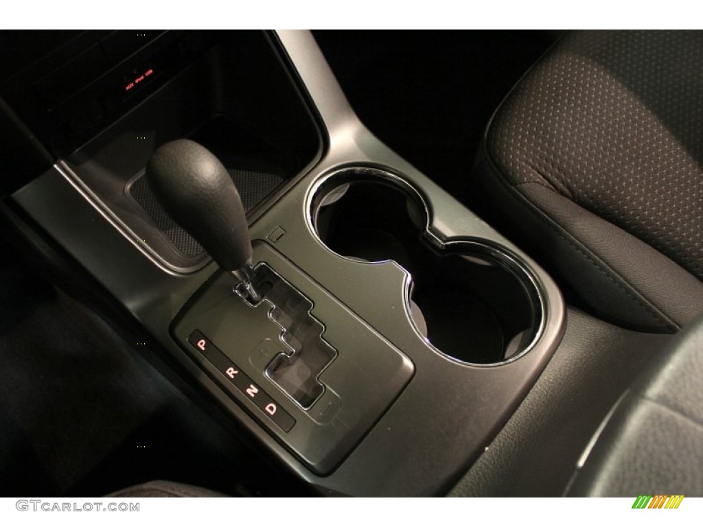 2011 Sorento LX V6 AWD - Titanium Silver / Black photo #13