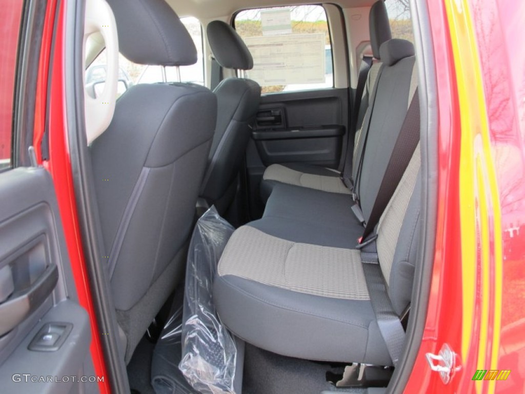 2012 Ram 1500 Express Quad Cab - Flame Red / Dark Slate Gray/Medium Graystone photo #8