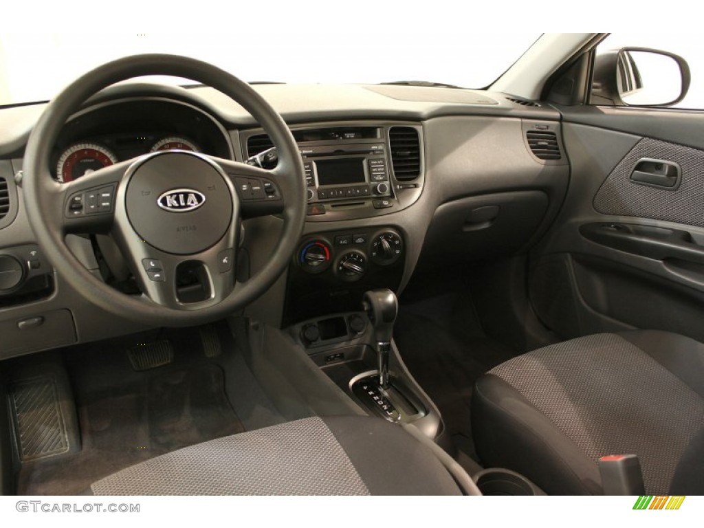 Gray Interior 2011 Kia Rio LX Photo #61708152