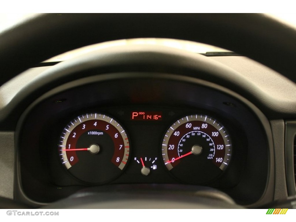 2011 Kia Rio LX Gauges Photo #61708167