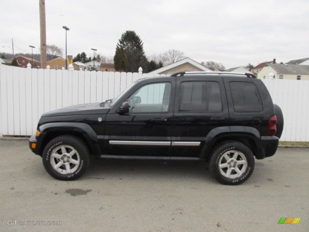 2006 Liberty Limited 4x4 - Black / Khaki photo #2