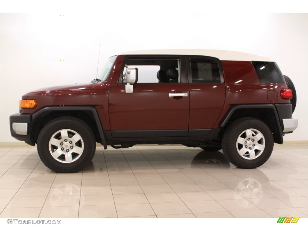 Brick Red 2008 Toyota FJ Cruiser 4WD Exterior Photo #61708329