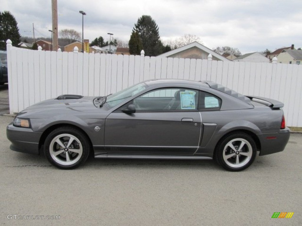 Dark Shadow Grey Metallic 2004 Ford Mustang Mach 1 Coupe Exterior Photo #61708443