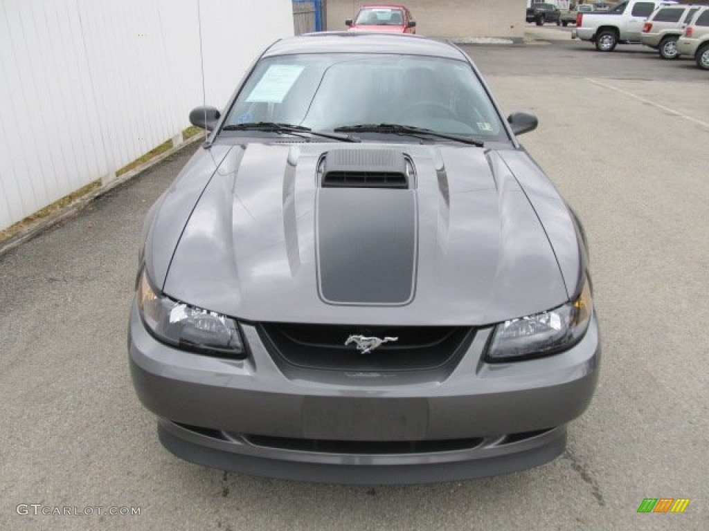 2004 Mustang Mach 1 Coupe - Dark Shadow Grey Metallic / Dark Charcoal photo #4