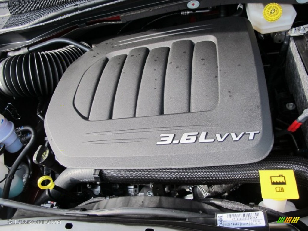 2012 Dodge Grand Caravan Crew 3.6 Liter DOHC 24-Valve VVT Pentastar V6 Engine Photo #61708521