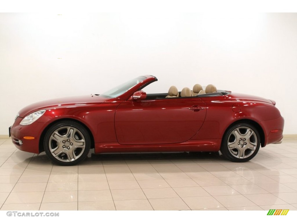 Matador Red Mica 2007 Lexus SC 430 Convertible Exterior Photo #61709502