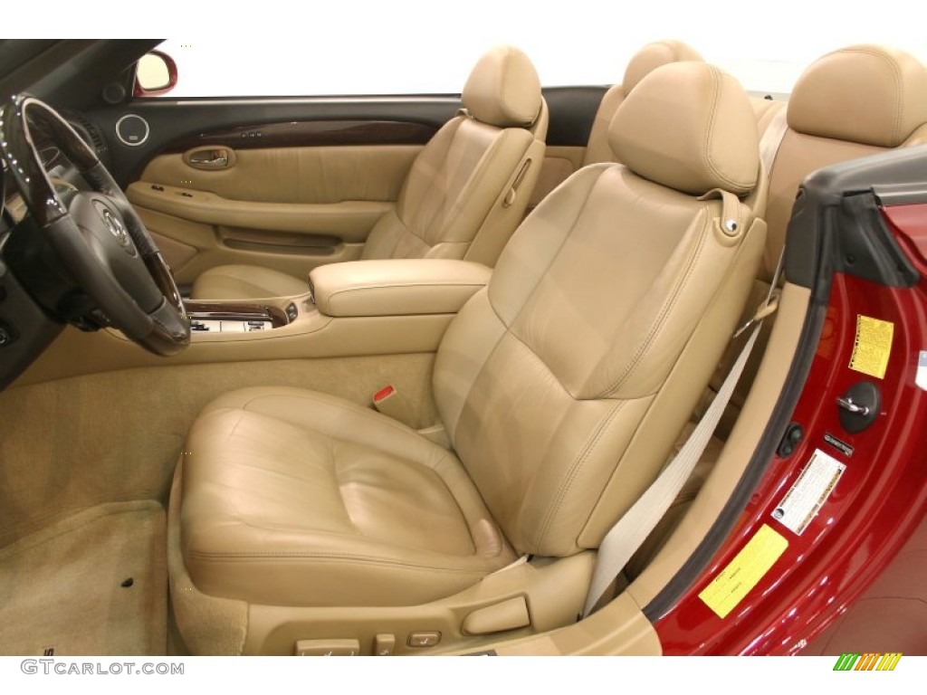 Camel Interior 2007 Lexus SC 430 Convertible Photo #61709598