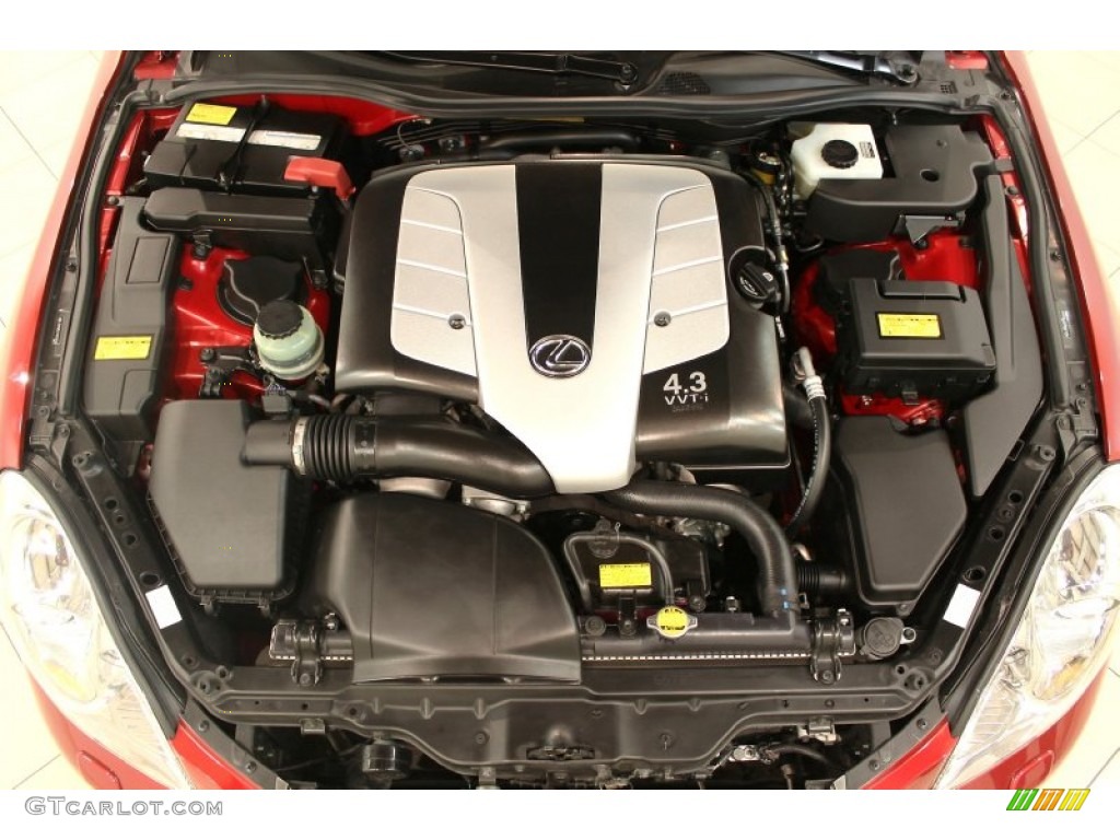2007 Lexus SC 430 Convertible 4.3 Liter DOHC 32-Valve VVT-i V8 Engine Photo #61709781