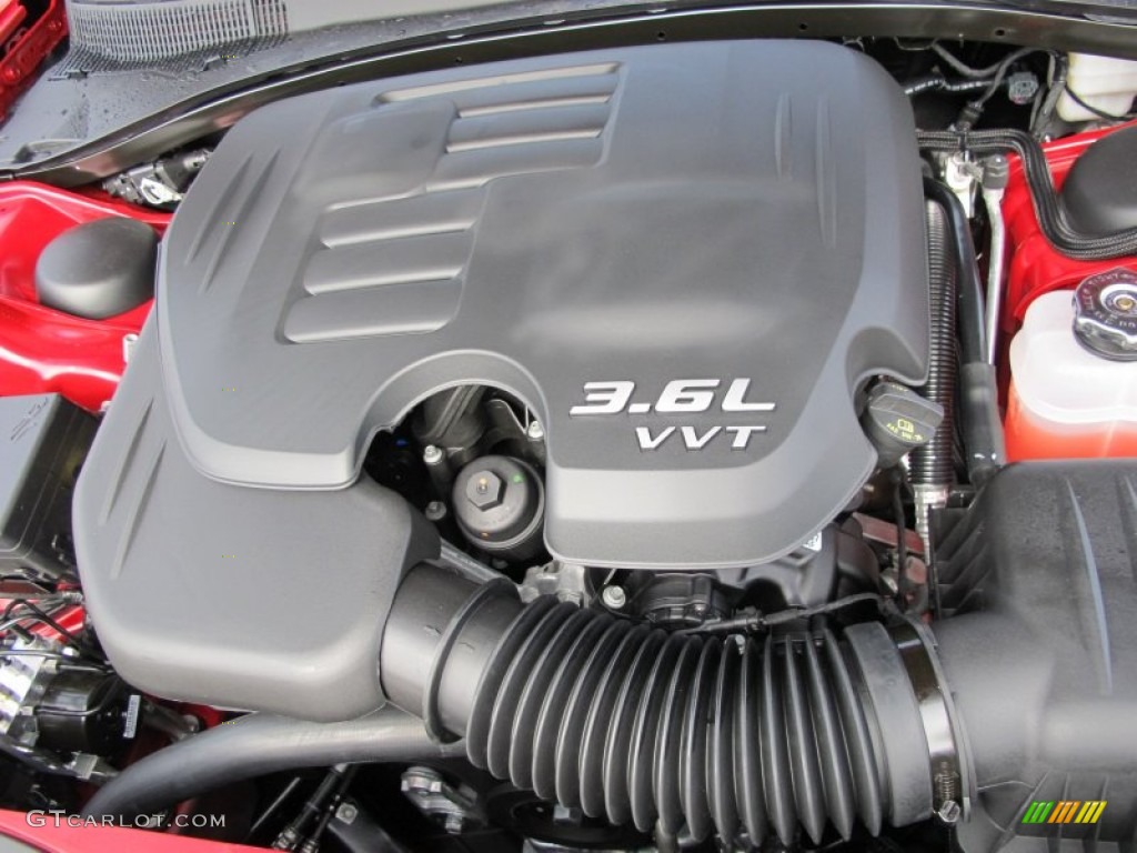 2012 Dodge Charger SXT 3.6 Liter DOHC 24-Valve Pentastar V6 Engine Photo #61710105