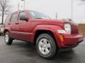 2012 Deep Cherry Red Crystal Pearl Jeep Liberty Sport  photo #4