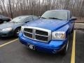Electric Blue Pearl 2007 Dodge Dakota SLT Club Cab 4x4