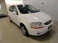 Summit White - Aveo LS Hatchback Photo No. 2