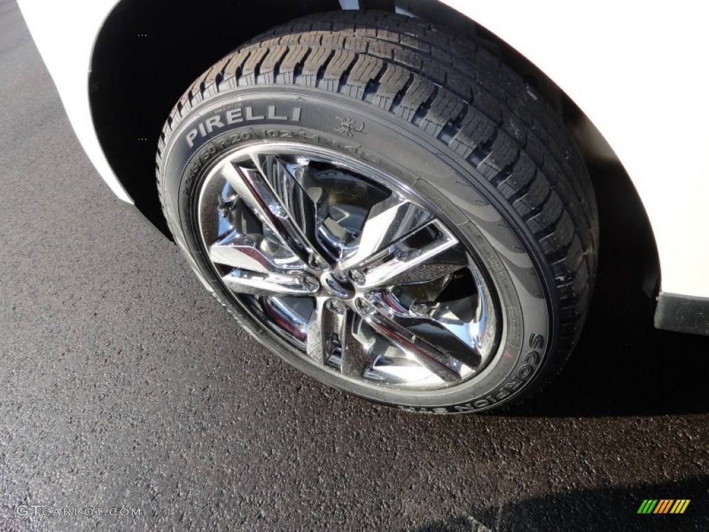 2012 Edge SEL AWD - White Platinum Metallic Tri-Coat / Charcoal Black photo #3