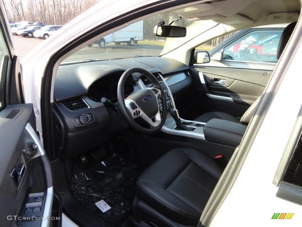 2012 Edge SEL AWD - White Platinum Metallic Tri-Coat / Charcoal Black photo #5