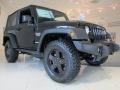 Front 3/4 View of 2012 Wrangler Call of Duty: MW3 Edition 4x4