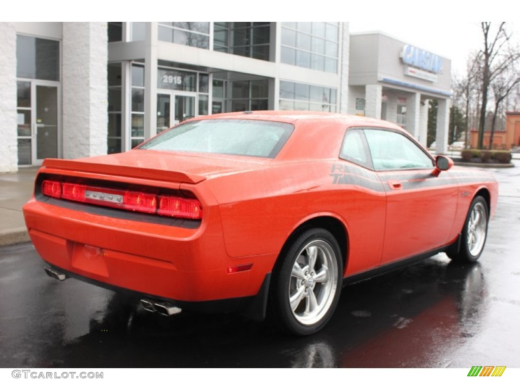 2010 Challenger R/T Classic - HEMI Orange / Dark Slate Gray photo #15