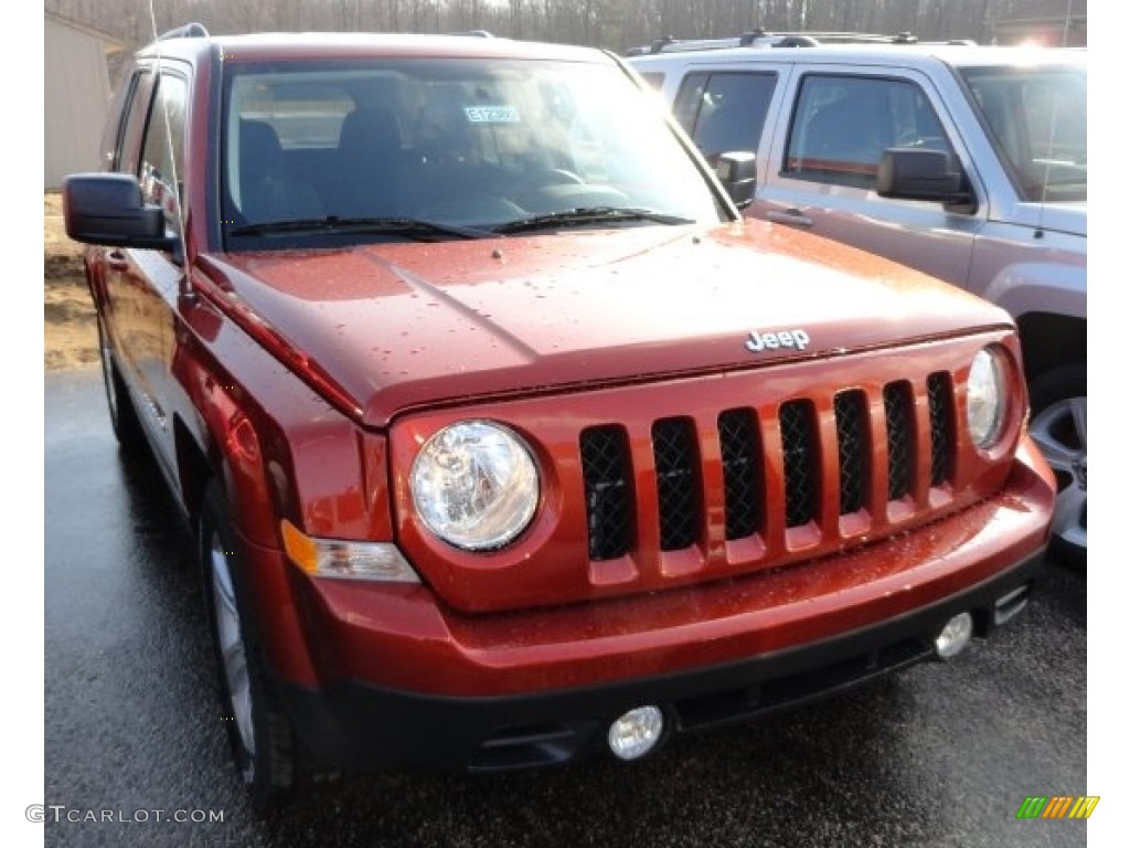 2012 Copperhead Orange Pearl Jeep Patriot Sport 61702232 Photo 2 Car Color