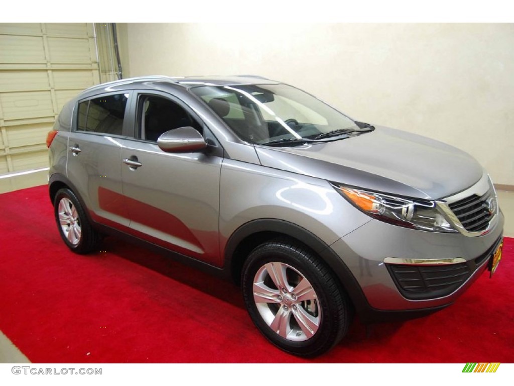 Mineral Silver 2012 Kia Sportage LX Exterior Photo #61712283