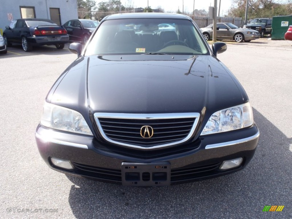 2002 RL 3.5 Sedan - Nighthawk Black / Parchment photo #2