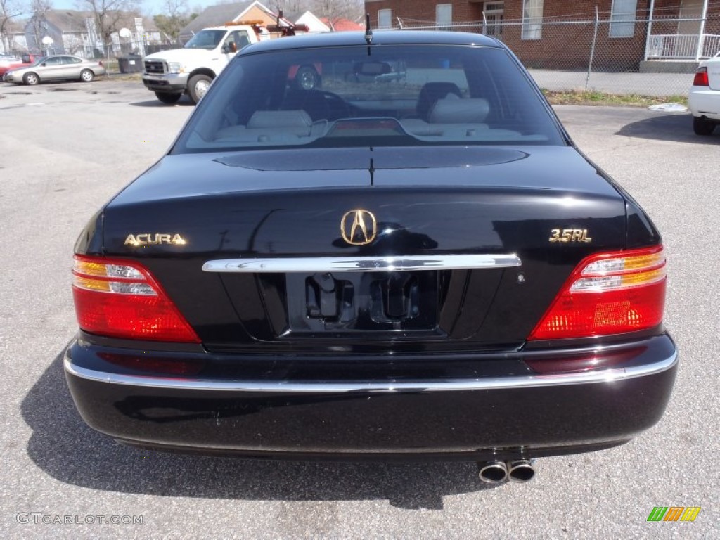 2002 RL 3.5 Sedan - Nighthawk Black / Parchment photo #4