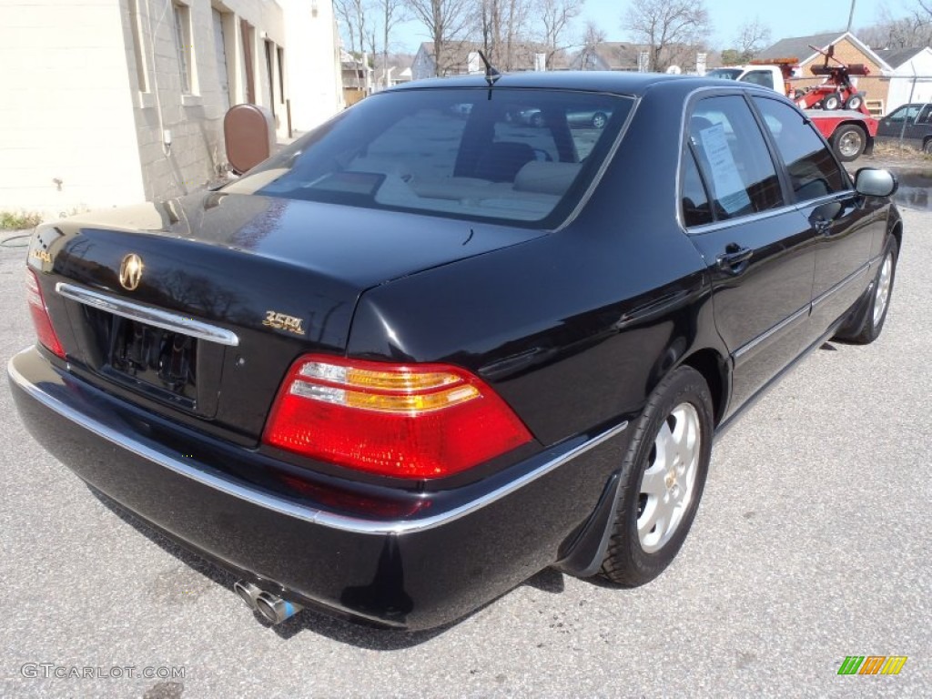 2002 RL 3.5 Sedan - Nighthawk Black / Parchment photo #6