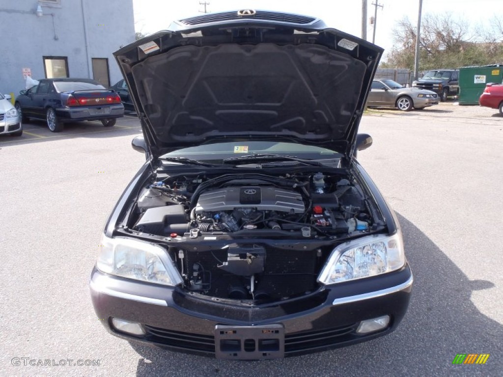 2002 RL 3.5 Sedan - Nighthawk Black / Parchment photo #7