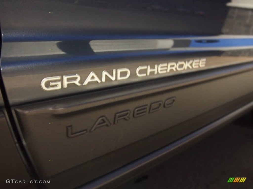 2002 Grand Cherokee Laredo 4x4 - Steel Blue Pearlcoat / Taupe photo #12